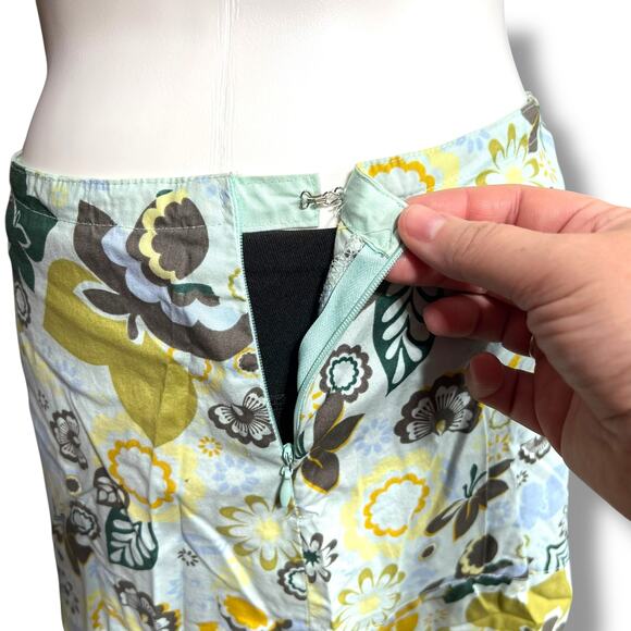 Aventura Clothing Womens Tank Top Skirt Matching Set Floral Print Size 14 Large - Picture 11 of 16